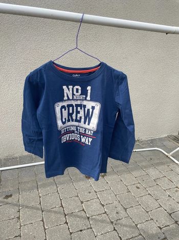 Joli T-shirt manches longues Crew