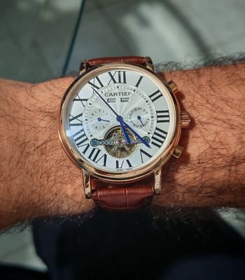 Montre automatique cartier 