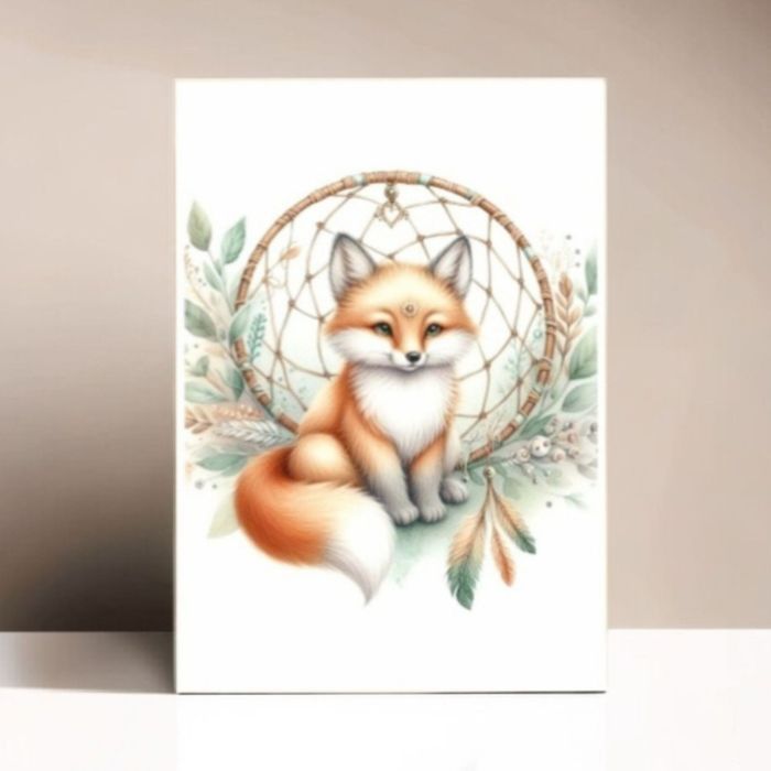 Décoration Murale, lot de deux affiches Renard, - photo numéro 5