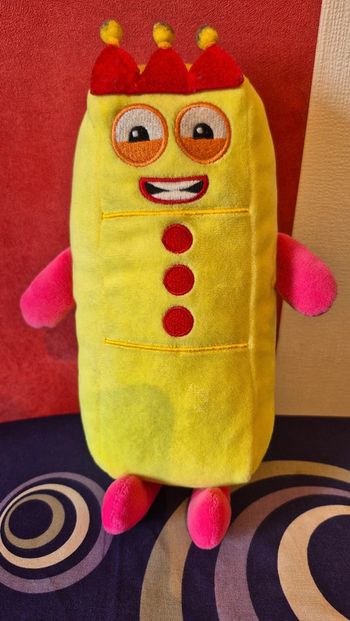 Peluche 3 numberblocks