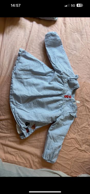 Tee shirt chemisier 3mois