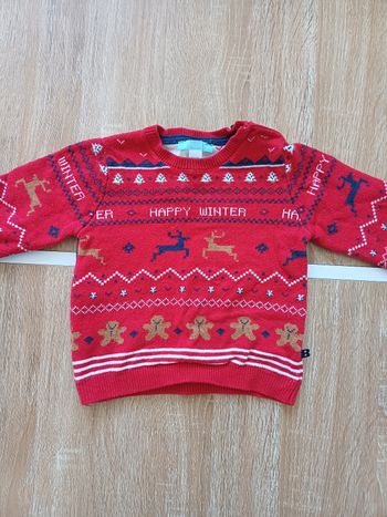 Pull hiver bébé garçon 6 mois