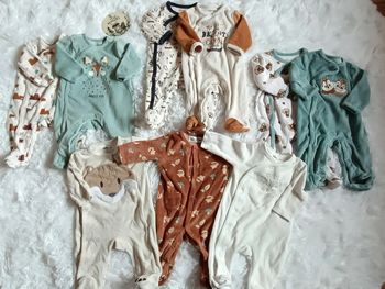 Lot de 9 pyjamas 3 mois