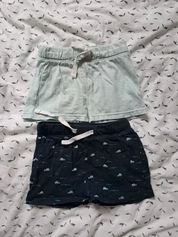 2 petits shorts