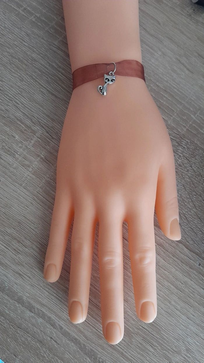 Magnifique bracelet chat mignon neuf - photo numéro 2