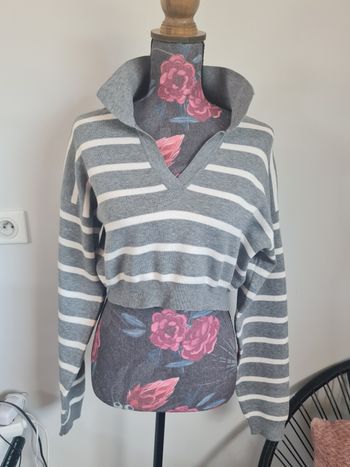 Pull croc top bershka