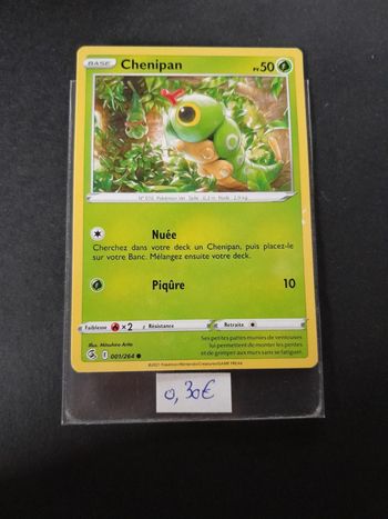 Carte Pokémon Chenipan 1/264