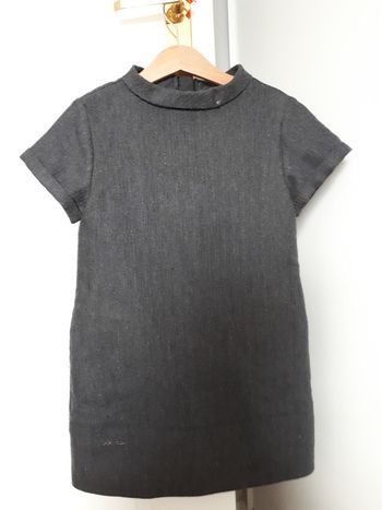 Robe grise Ikks 6 ans