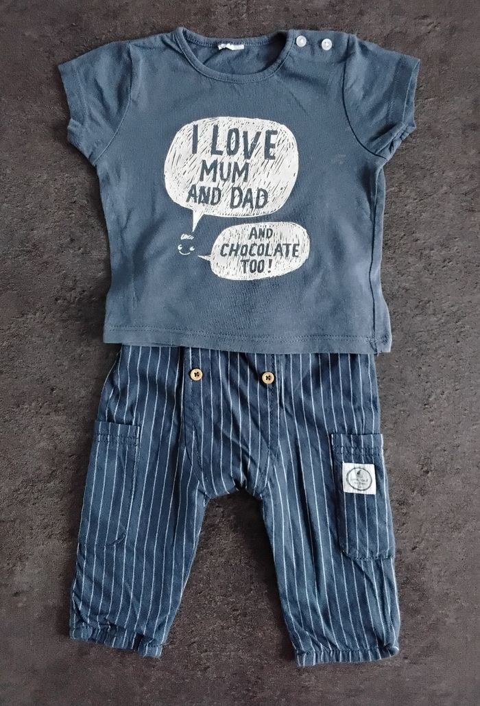 Tee-shirt + pantalon