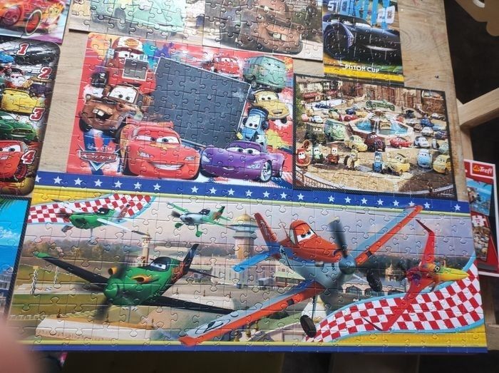 Lot de 9 puzzles car's Disney planes - photo numéro 5