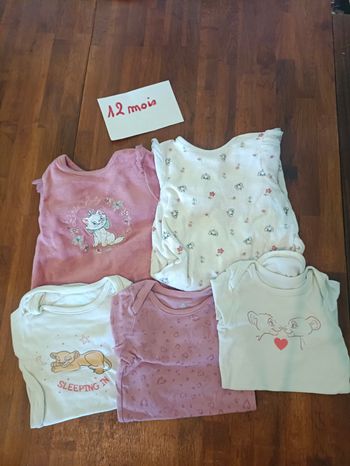 Lot bodies et pyjamas Disney