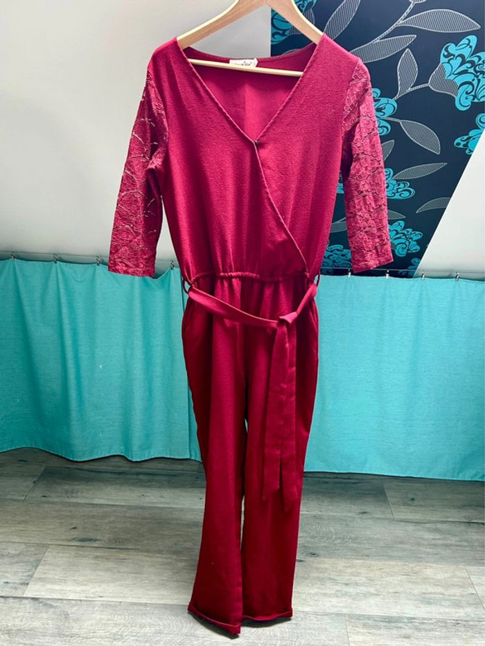 Combinaison 36 Cerise Blue