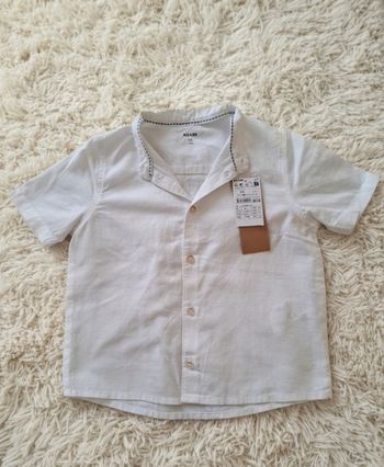 ​👕 Chemise blanche Kiabi – 5 ans (110 cm)