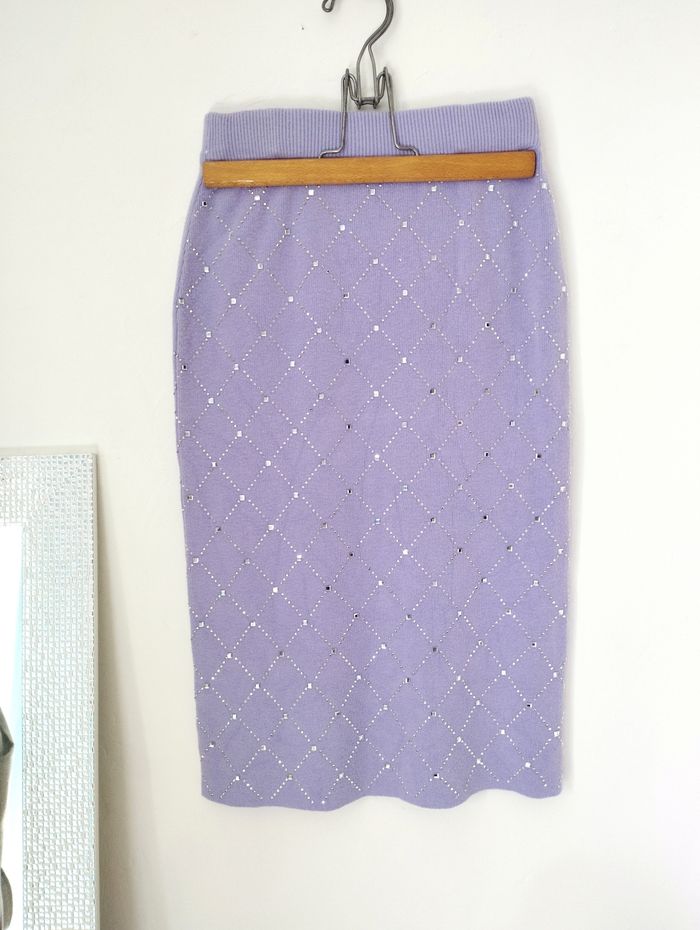 Jupe droite chic moulante taille S 36 marque Indépendante - photo numéro 3