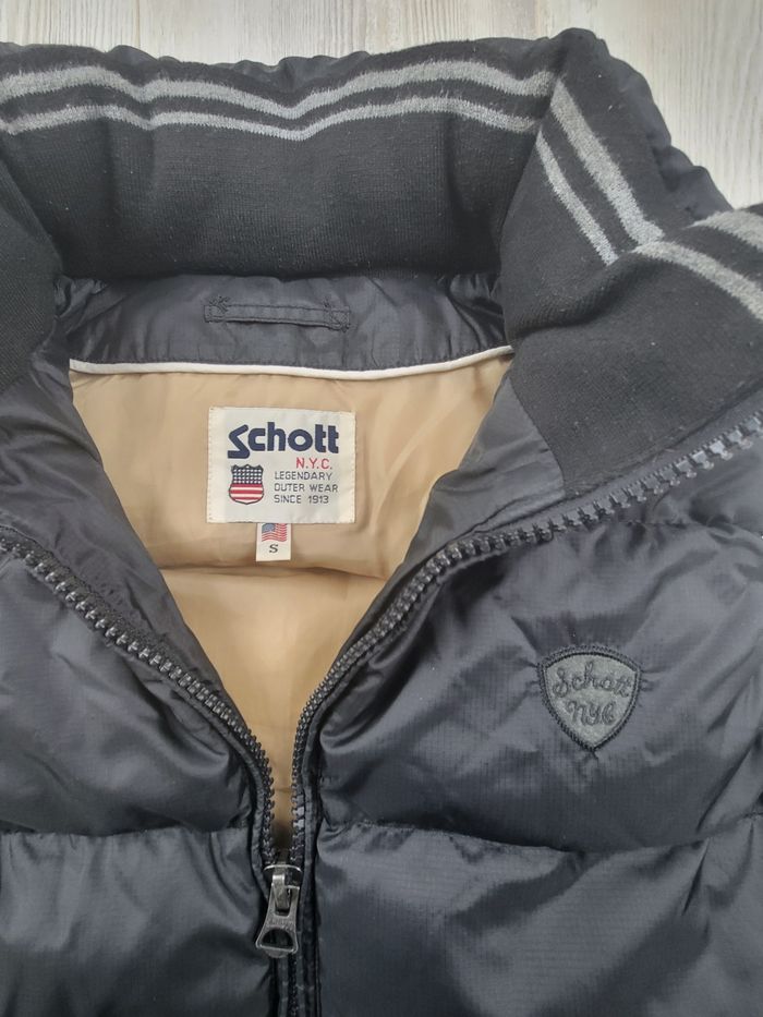 Doudoune sans manches Schott NYC – Taille S – Capuche rétractable - photo numéro 2