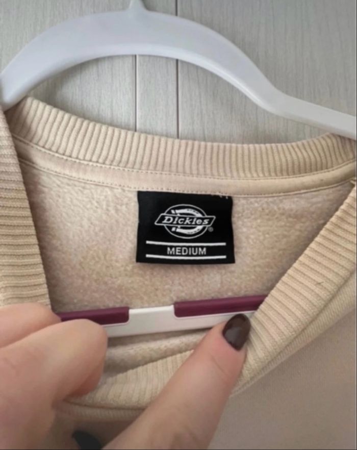 Sweat jaune pâle/beige, Dickies - photo numéro 3