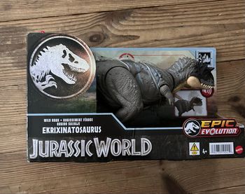 Jurassic World Chaos Theory – Dinosaure Ekrixinatosaurus Mattel – Neuf sous blister