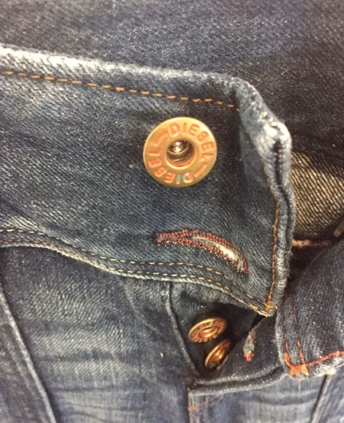 Jean taille haute Diesel - photo numéro 2