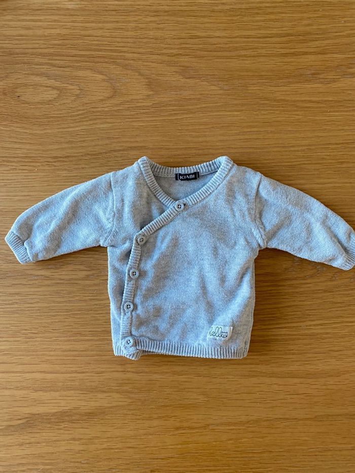Gilet gris