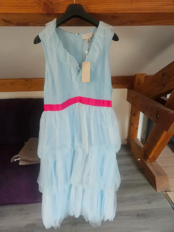 Robe bleu