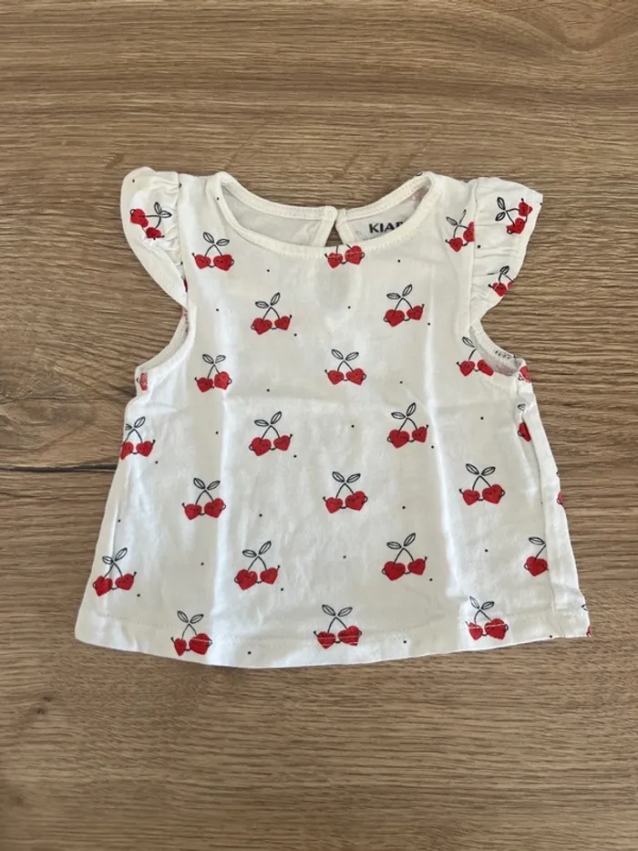 Teeshirt cerise