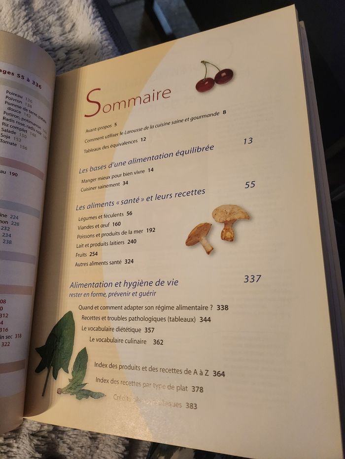 Livre larousse de la cuisine saine et gourmande - photo numéro 4