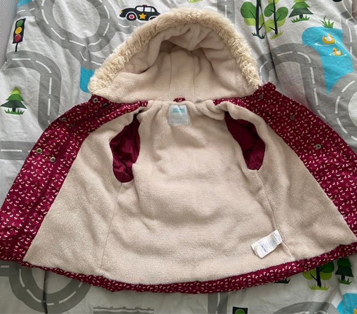 Manteau en peluche - photo numéro 3