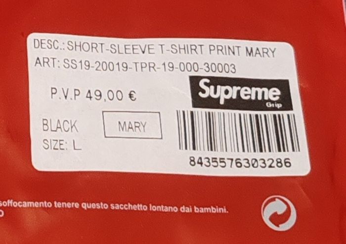 T-shirt supreme pour femme. - photo numéro 5
