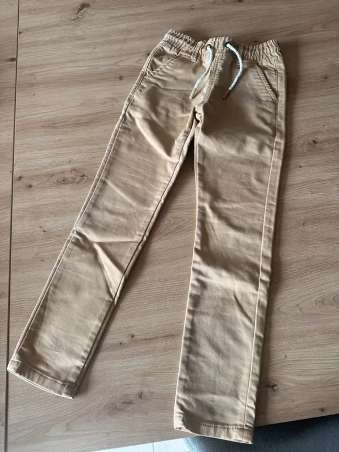 Pantalon beige inextenso 7ans - photo numéro 2