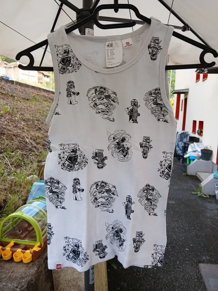 Lot débardeur lego ninjago jumeaux - photo numéro 2