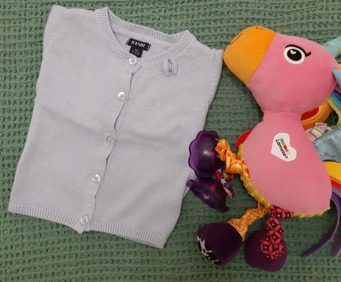 Gilet manche longue 1 mois