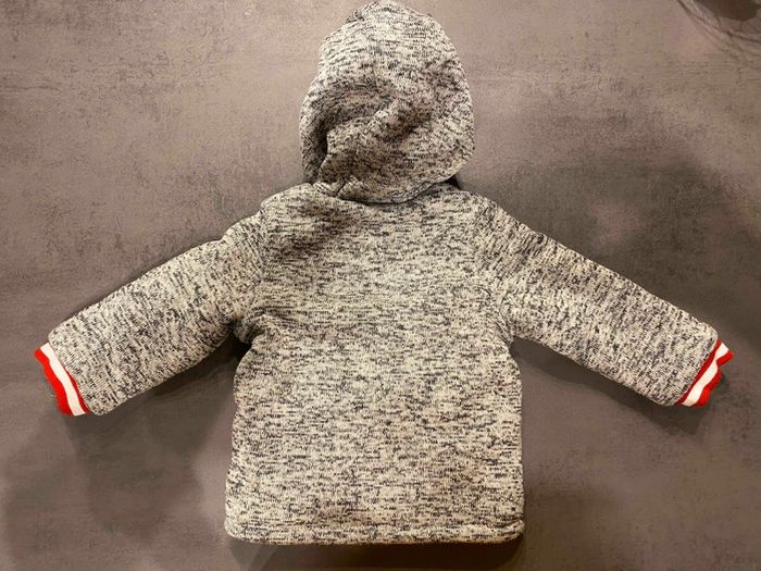 Veste polaire chinée 24 mois/ 86 cm DPAM - photo numéro 2