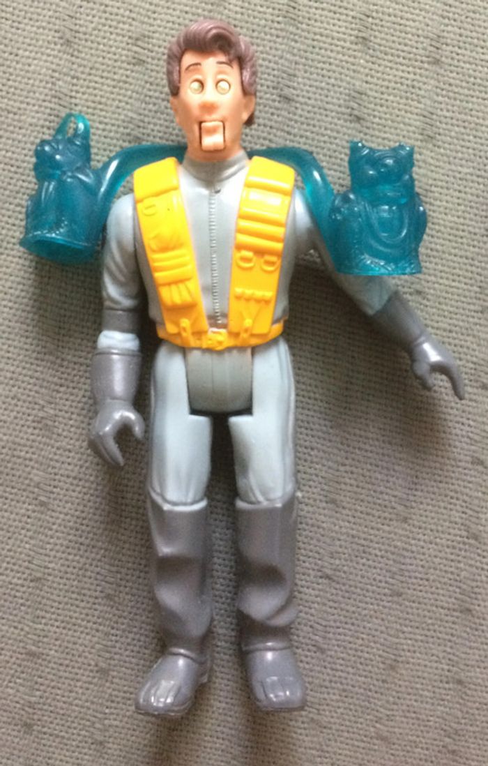 Figurine Ghostbusters Peter Venkman avec fantôme - Vintage 1987 - photo numéro 1