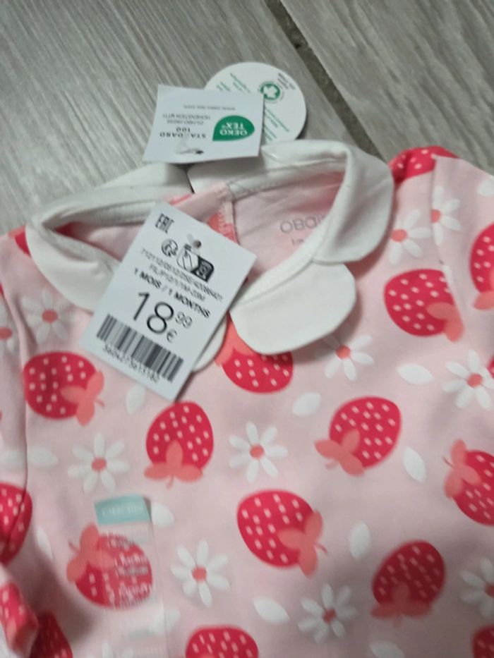 Pyjama  neuf okaidi neuf 1 mois - photo numéro 4