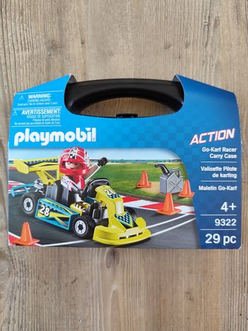 Playmobil City Action 9322 - Valisette pilote de karting