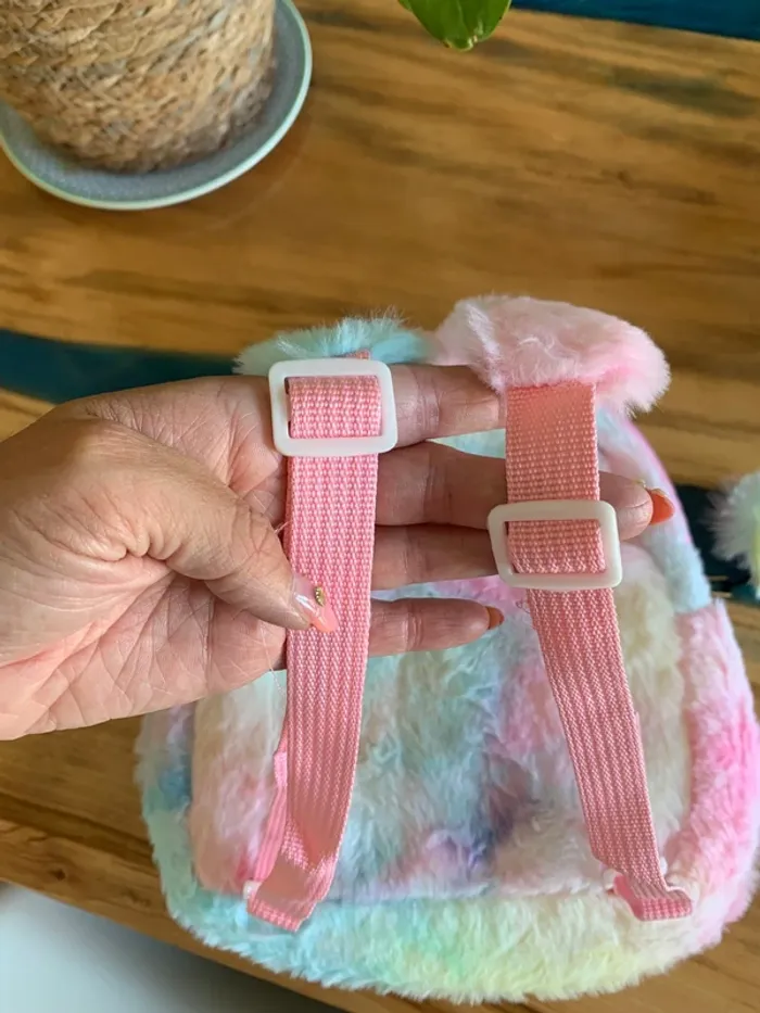 Sac à dos peluche licorne 🦄 - photo numéro 5