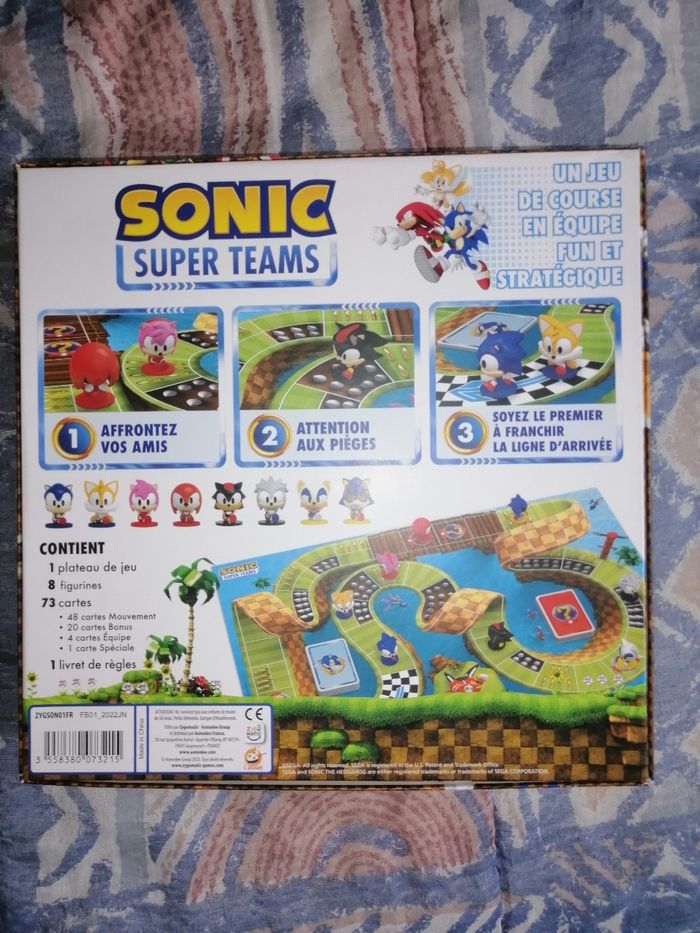 Jeux de société sonic - photo numéro 2