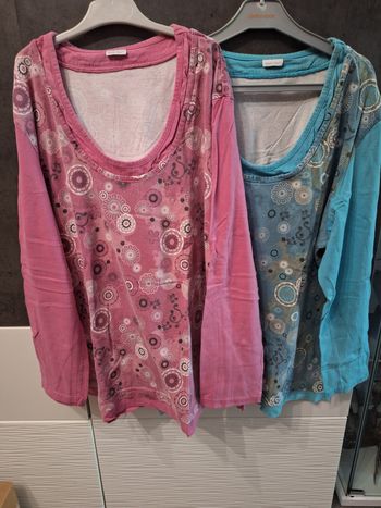 Lot 2 t-shirts manches longues