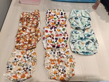 Lot couches cocoon maboule de couches