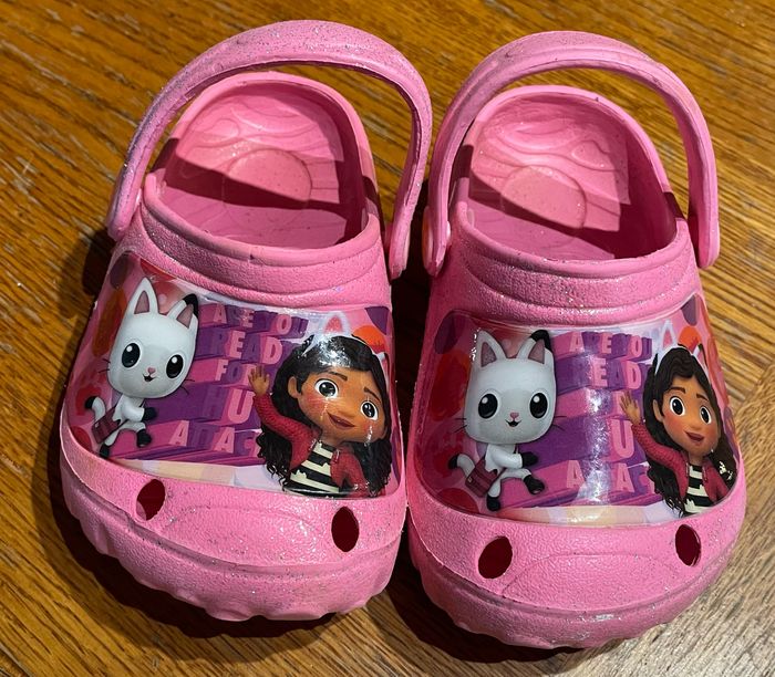 Sabote Crocs Gabby-Chat Rose Paillettes Fille Taille 22 - photo numéro 7