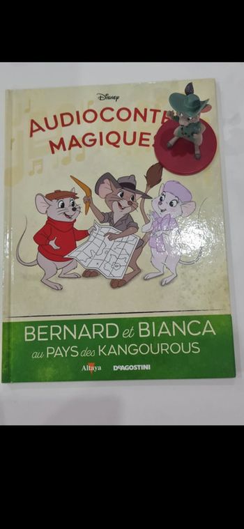 Numero63 des audiocontes Magiques Altaya disney deagostini livre et figurine audio conte compte