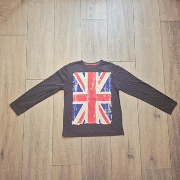 Maillot manche gris. Garçon 10 ans. Marque Rebel Primark