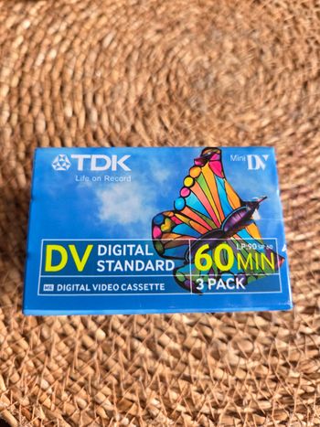 Lot 3 cassette verge Tdk