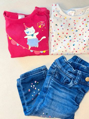 Lot 3 pièces 12 mois