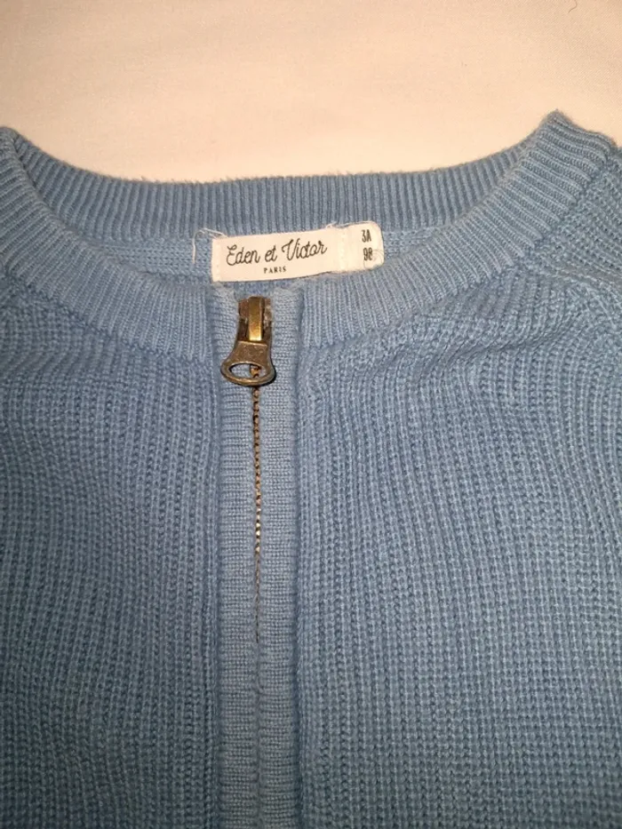 Gillet bleu - photo numéro 3