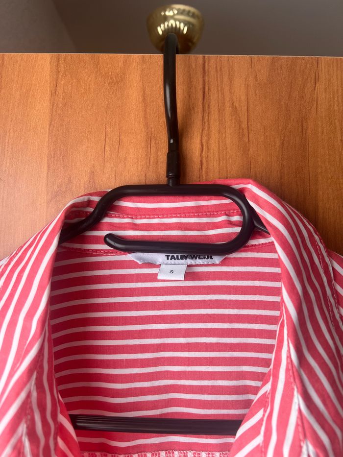 Chemise rose et blanche rayée Tally Weijl taille Ss - photo numéro 3