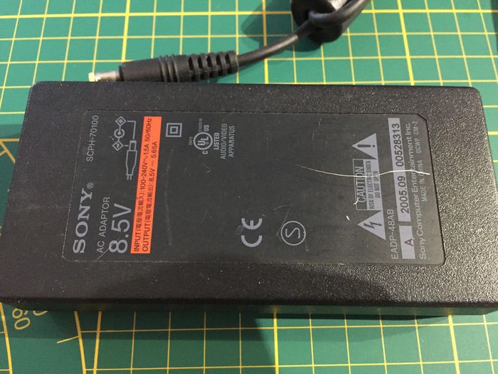 Alimentation secteur SCPH-70100 Sony console PlayStation 2 slim #A59 - photo numéro 3