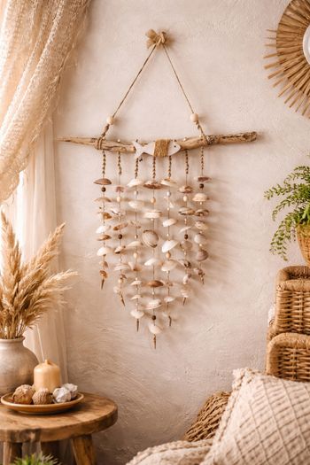 Carillon coquillage 