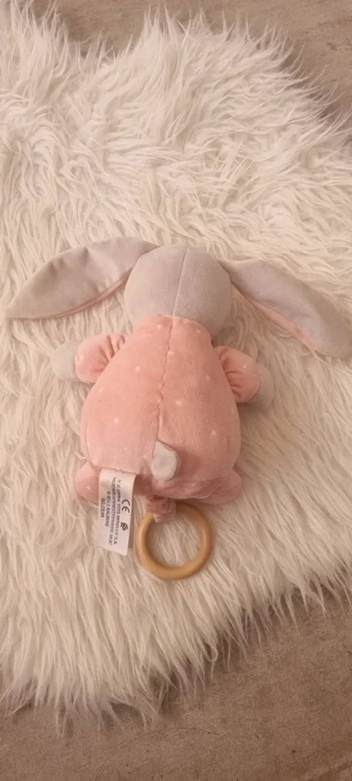 Peluche musicale lapin - photo numéro 2