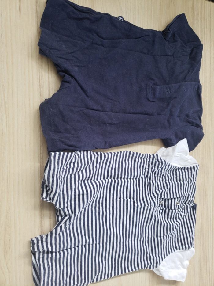 Lot combinaisons barboteuse obaibi 1mois - photo numéro 4